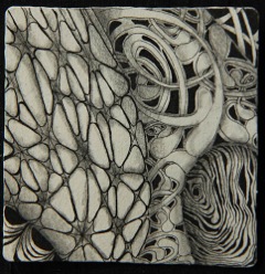 Center Piece of my ensemble for Tangle U 